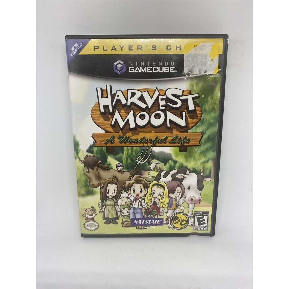 Harvest Moon: A Wonderful Life (Nintendo GameCube, 2004) Retro Cozy Game